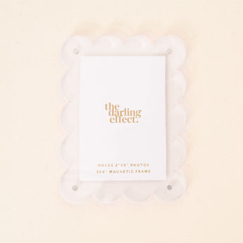 Mini Acrylic Picture Frame Magnet | Clear