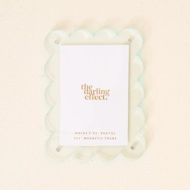 Mini Acrylic Picture Frame Magnet | Mint