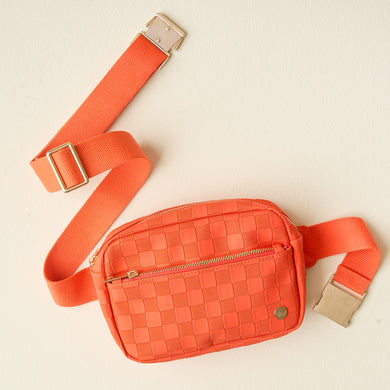 Urban Check Beltbag | Orange