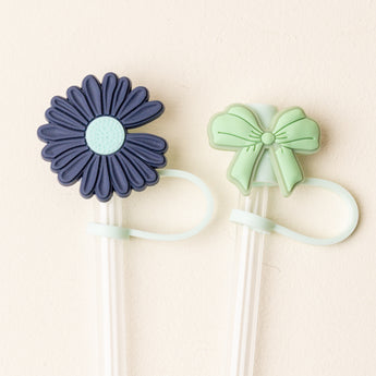 Straw Topper Set | Cool Mint