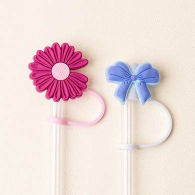 Straw Topper Set | Wildberry