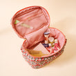 Everbloom Quilted Cosmetic Bag | Dusty Rose