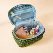 Everbloom Quilted Cosmetic Bag | Forest