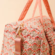 Everbloom Quilted Weekender | Dusty Rose