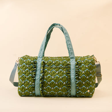 Everbloom Quilted Weekender | Forest
