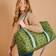 Everbloom Quilted Weekender | Forest