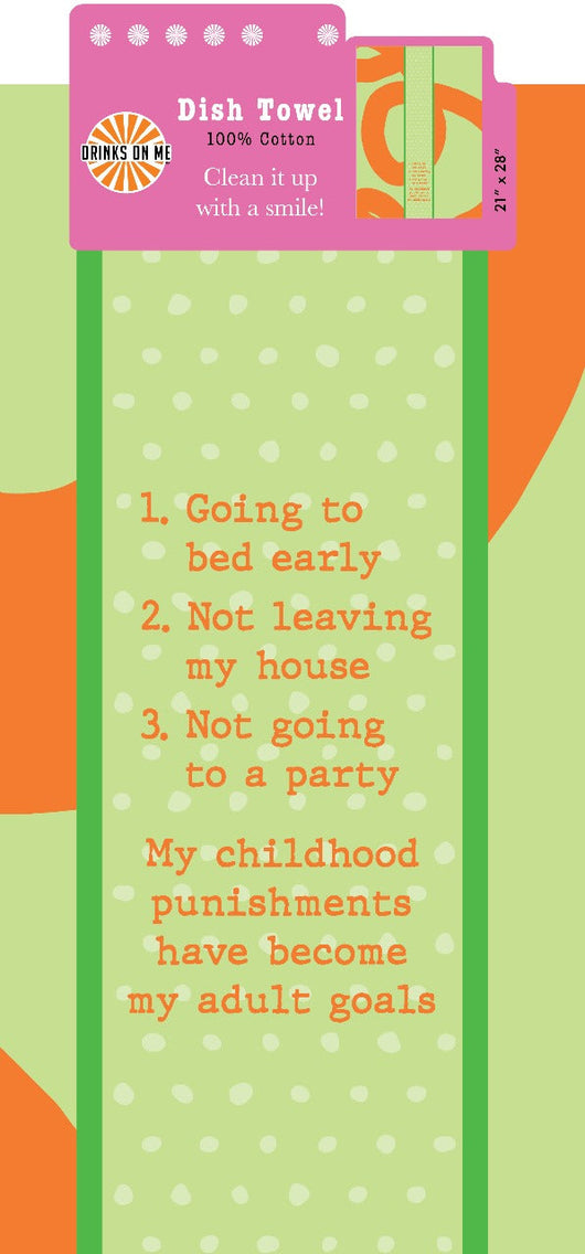 Drinks on Me Towel | Childhood Punishments
