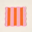 Acrylic Coaster Set • Sicily Stripes Pink