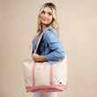 Signature Canvas Tote • Blush