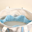 Signature Canvas Tote • Light Blue