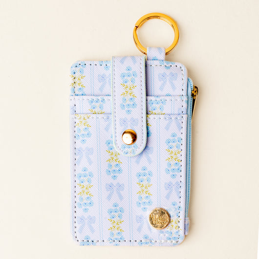 Keychain Wallet | Oh So Fancy Blue