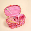 Glam & Go Quilted Cosmetic Bag • Poppin' Petals Hot Pink
