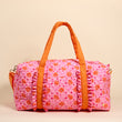 On-the-Go Quilted Weekender • Poppin' Petals Hot Pink
