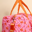 On-the-Go Quilted Weekender • Poppin' Petals Hot Pink
