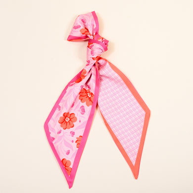 Twirl & Tie Scarf • Poppin' Petals Hot Pink