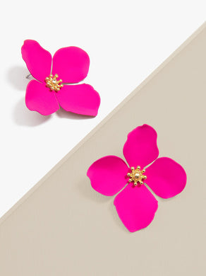 Greta Earrings | Hot Pink