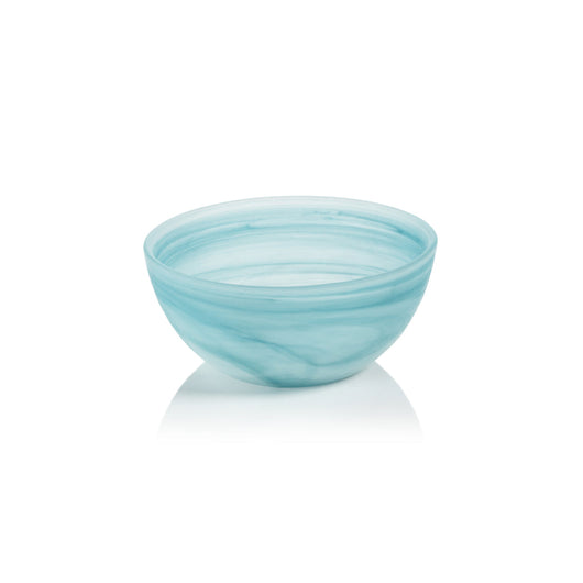 Azur Alabaster Glass Bowl