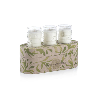 Casablanca Candle Trio | Water Lotus