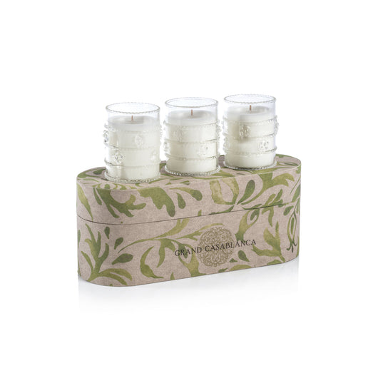 Casablanca Candle Trio | Water Lotus