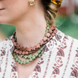 Star Mini Necklace • Brown
