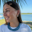 Star Mini Necklace • Dusty Blue