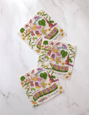 Geometry Dishcloths | Greetings From South Carolina