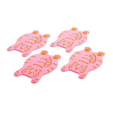 Pink Tiger Coasters