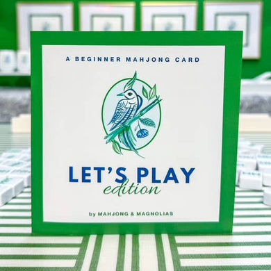 Novelty Mahjong Cards • Let's Play Edition
