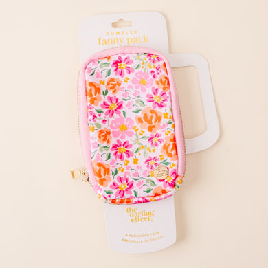 Tumbler Fanny Pack | Secret Garden Pink