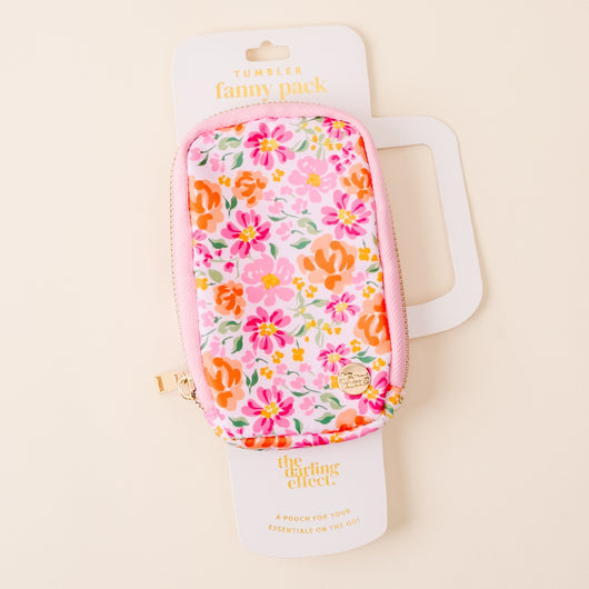 Tumbler Fanny Pack | Secret Garden Pink