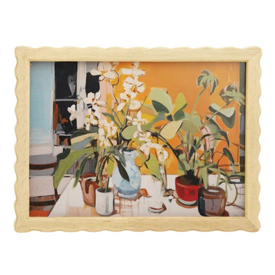 Scalloped/Ribbed Photo Frame, 2 Styles (Holds 5