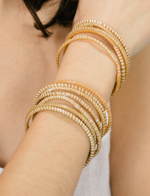 Beach Bangles | Golden Sand