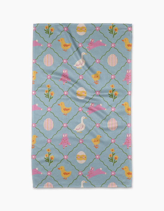 Geometry Tea Towel | Easter Critters