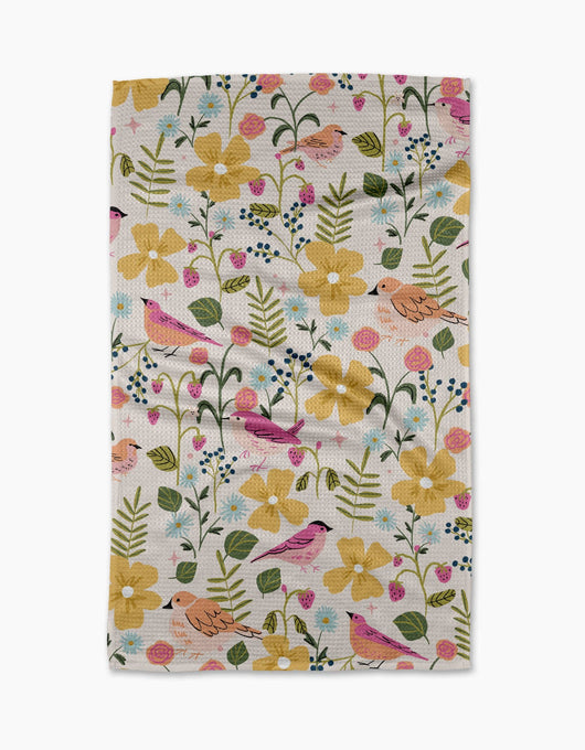 Geometry Tea Towel | Summer Songbirds