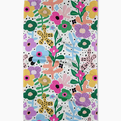Geometry Tea Towel | Abstract Botanicals