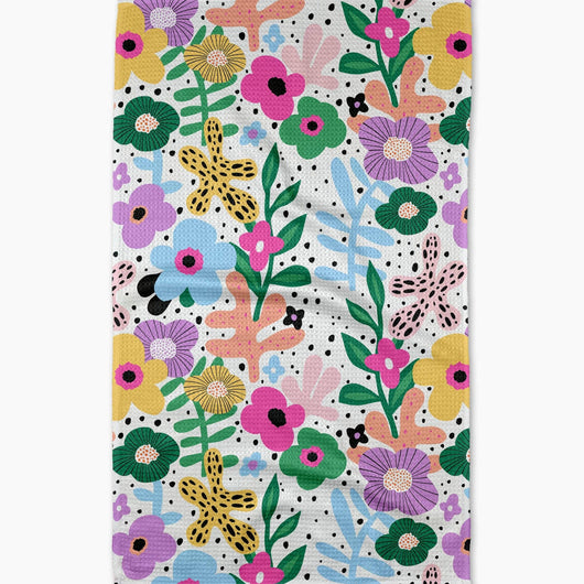 Geometry Tea Towel | Abstract Botanicals
