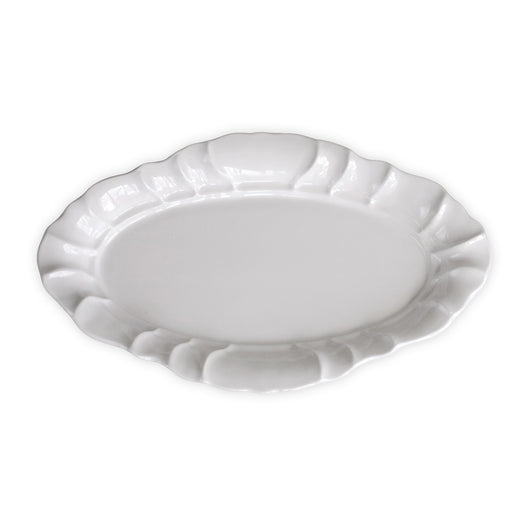 VIDA Tuscany Large Oval Platter (White)