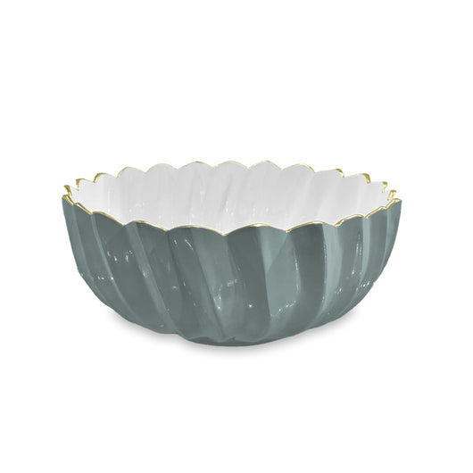 ENCANTO Orlando Medium Bowl (Slate and White)