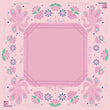 Birdie Pink Mahjong Mat