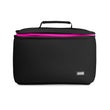 Large Train Case • Black + Pink