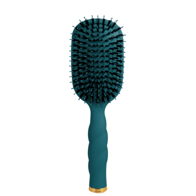 Boar Bristle Hair Brush • Teal With It