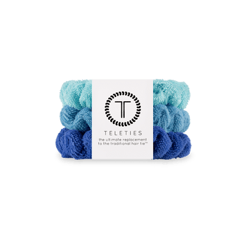 Teleties Large Scrunchie Terry Cloth | Bora Bora