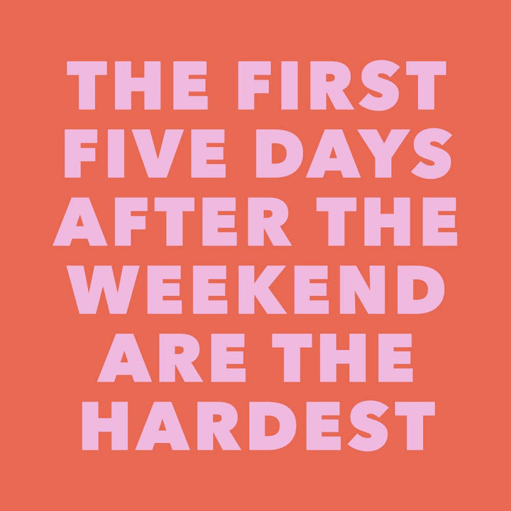 First Five Days Cocktail Napkins