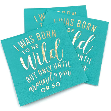 Born to be Wild Cocktail Napkins