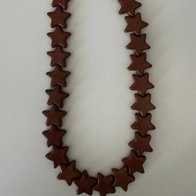 Star Necklace • Brown