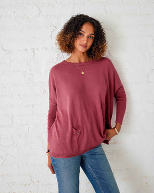 Catalina Sweater | Burnt Rose