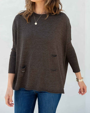 Catalina Sweater | Hot Chocolate