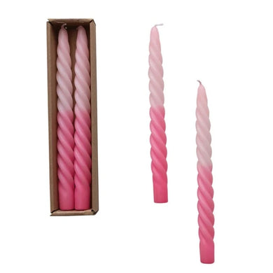 Taper Candles | Pink Ombre