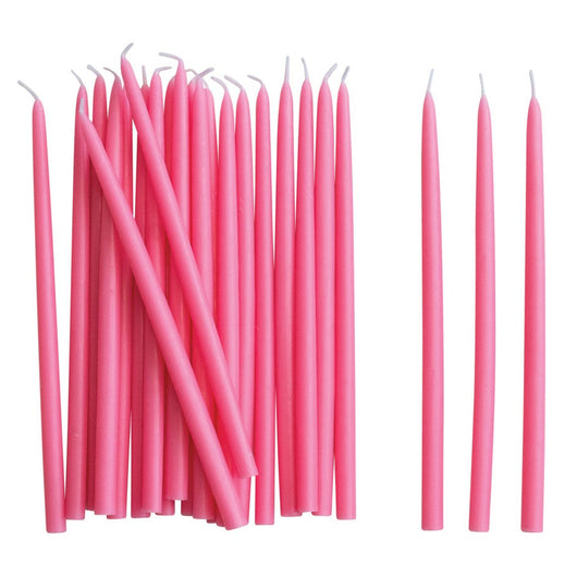 Thin Taper Candle • Pink