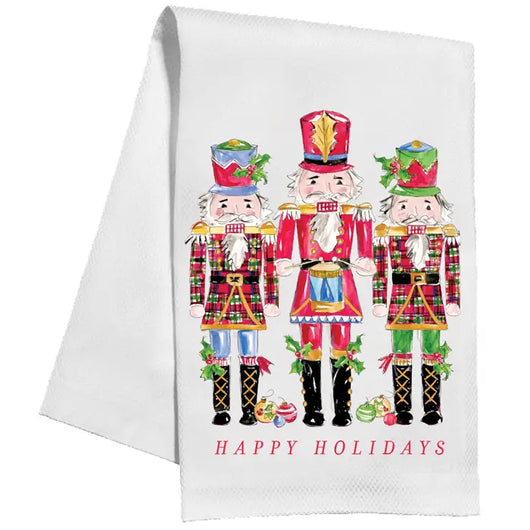 Holiday Kitchen Towel • Nutcrackers